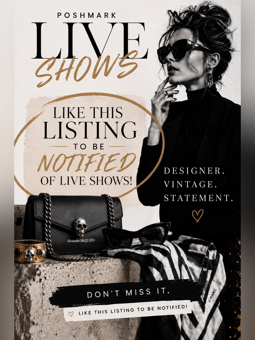 Posh Show/Shipping Options